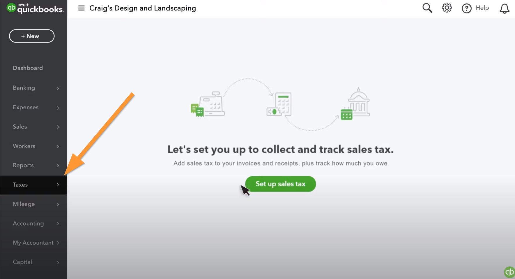 Setting Up Sales Tax in QuickBooks Online – Help Center