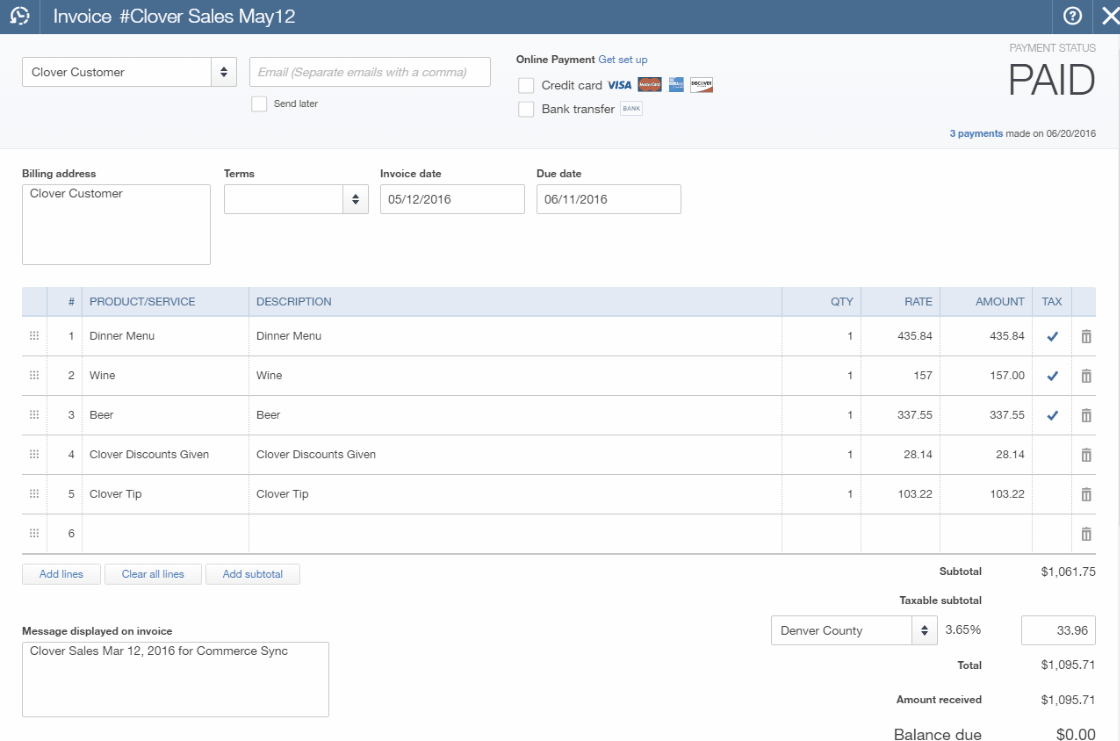 quickbooks invoice logo